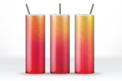20oz STRAIGHT Skinny Tumbler Sublimation template Product Image 4