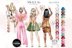 The Sweet 16 Clipart Portrait Creator Product Image 1