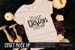 Halloween T-shirt II Craft Mockup | PSD & JPEG Product Image 1