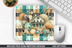 Mouse Pad Sublimation, Animals Mouse Pad PNG Design Product Image 1