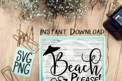 Beach SVG Bundle Beach Theme Sayings Quotes Cut File Product Image 2