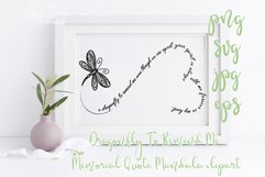 Dragonfly To Remind Me Memorial Quote SVG mandala Product Image 1