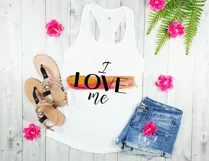 I love Me Print | Valentines Day Design | Love Statement Product Image 3