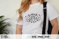 Virgo SVG DXF PNG Zodiac Star Sign Product Image 2