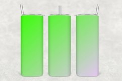 Light Green Shade Tumbler Wrap Sublimation Product Image 1