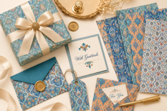 Seasonal Damask Papers &amp; Patterns 7 Product Image 3