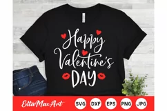 Happy Valentine's day SVG, Valentine SVG, Valentine's SVG Product Image 1