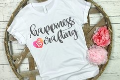 Happiness is Crafting SVG DXF PNG Product Image 1