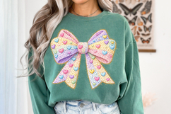 Easter Knit Bow PNG Product Image 8