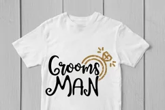 Grooms Man - Weddings SVG EPS DXF PNG Cutting Files Product Image 3