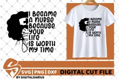 Nurse Quote svg, Mom svg, Nurse Life svg, Quarantine svg Product Image 1