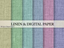 Linen Digital Paper Product Image 1