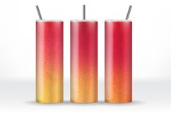 20oz STRAIGHT Skinny Tumbler Sublimation template Product Image 10