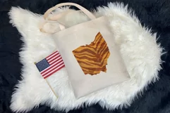 Political divisions of the US. Fluffy tiger print Product Image 4