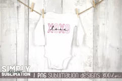XOXO Love Sublimation Design| Png | Valentine Designs Product Image 4