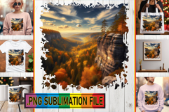 Sweet TOTE BAG Ideas PNG, Autumn Product Image 1