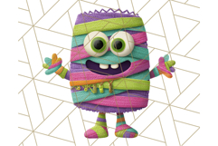 Colorful Halloween Clipart PNG, Cute Kids &amp; Candy Clip Art Product Image 2