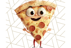 Cute Food PNG Clipart, 3D Adorable Kawaii Characters Png Product Image 2
