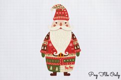Scandinavian Folk Art Christmas Clipart PNG Product Image 1
