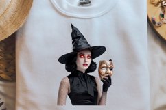 Vintage Witch Halloween Sublimation PNG Product Image 2