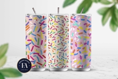 Pastel Sprinkles digital paper | Colorful Rainbow Sprinkles Product Image 2