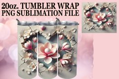 PLAYFUL SPIRITS 20oz TUMBLER WRAP, 3D Heart Product Image 1