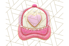 Baseball Cap Cookie Clipart PNG, Fun Hats in Cute Styles Png Product Image 2