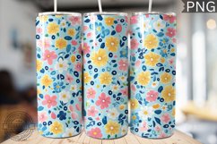 Spring Easter Tumbler Wrap - High Quality 300 Dpi Product Image 1