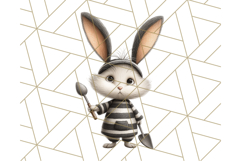 Cute Animals in Jail Clipart PNG, Funny Prisoner Critters Product Image 2
