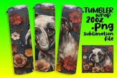 Puppy Paws Sublimation Tumbler Wraps Product Image 1