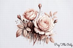 Antique Winter Photography Clipart PNG Product Image 1