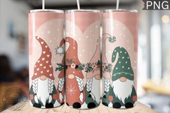 Valentine&#039;s Day Gnome Tumbler Wrap - High Quality 300 Dpi Product Image 1