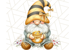 Summer Garden Gnomes Clipart PNG, Summer Country Gnomes Png Product Image 2