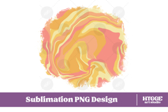Retro Background Png Fluid Marble Paper Sublimation Splash Product Image 1