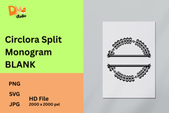 Cilclora Split Monogram Product Image 1