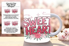 Charming 11oz Mug Wrap Png Design , Valentines Product Image 1