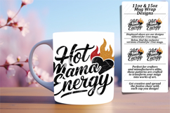 TRENDY 11oz Mug Wrap PNG Template , Mother&#039;s Day Product Image 1