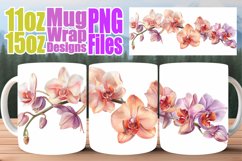 Floral Fantasy Cup Wrap: Spring Sublimation Charm Product Image 1
