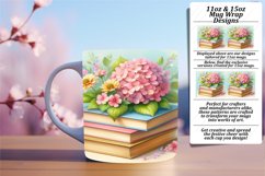Gorgeous 11oz Mug Wrap Png Artwork , Books Product Image 1