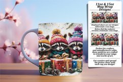 Charming 11oz Mug Wrap Png Artwork , Cute Xmas Product Image 1