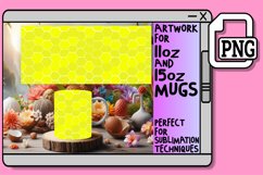 Neon Rhapsody: 15oz Mug Sublimation Splendor 11oz Product Image 1