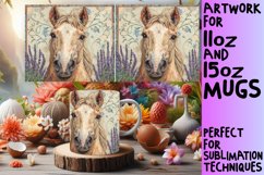 Tranquil Farm Animals and Flowers Mug Product Image 1