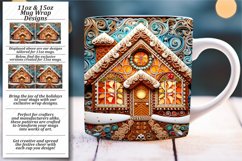 Elegant Glass Christmas Wraps - Mug Sublimation Product Image 1
