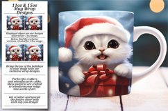 Xmas Cat Wonderland Mug Design Product Image 1