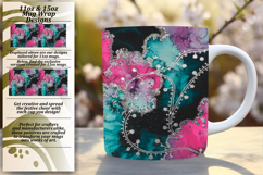 ELEGANT PNG for 15oz Mug Wrap , Abstract Pattern Product Image 1