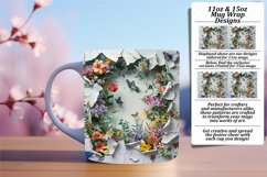 Waterfall Haven 3D Mug Wrap 11oz/15oz Sublime Nature Product Image 1