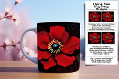 Sublime Floral Artistry Mug Wrap - 11oz/15oz Product Image 1
