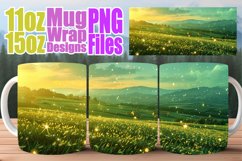 Scenic Views Mug Wrap - Spring Sublimation Design Product Image 1