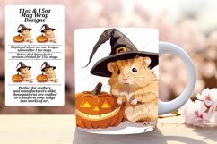 Cute Halloween Critter 11oz/15oz Mug Wrap PNG Product Image 1
