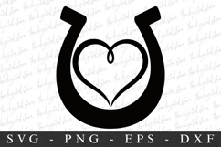 Horse Shoe SVG | SVG Cut files | Cricut Product Image 1